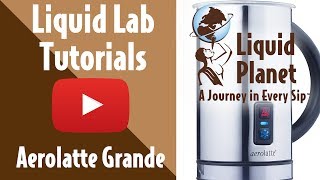 Liquid Lab  Aerolatte Grande Milk Frother [upl. by Arahas859]