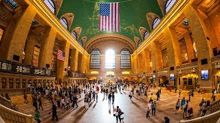 Walking Tour of Grand Central Terminal — New York City 【4K】🇺🇸 [upl. by Ivey692]