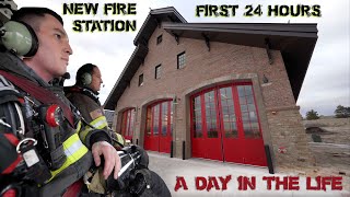 First 24 Hours in a New Fire Station  A Day in the Life [upl. by Harcourt572]