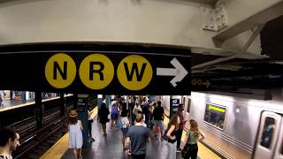 ⁴ᴷ The Busiest NYC Subway Station Times Square–42nd StreetPort Authority Bus Terminal [upl. by Arytas]