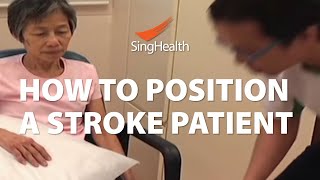 How To Position A Stroke Patient [upl. by Eckart581]