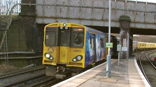 Half an Hour at 216  Birkenhead North Station 1022017  Class 507 508 terminus [upl. by Allisirp]