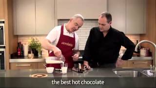 How to make a hot chocolate using an aerolatte milk frother [upl. by Ginnifer]